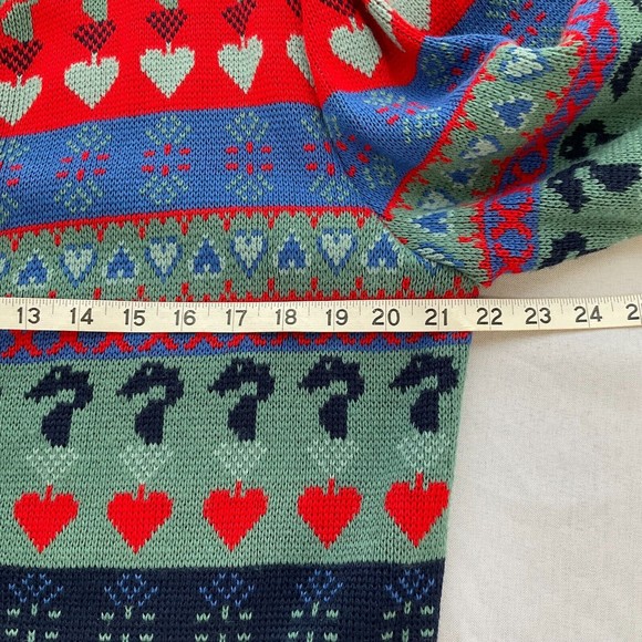 Vintage Elegance Seiler Sweater Womens Cardigan Wool Blend Heavy Knit Large? - Picture 7 of 12